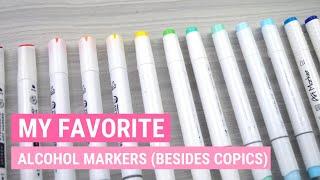 My Favorite Affordable Alcohol Markers (Besides Copics!) | iiKiui