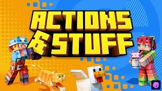 Actions & Stuff | Minecraft Marketplace | Showcase