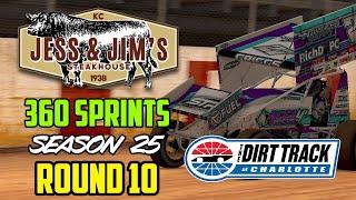 DSRL Monday Night Thunder Jess & Jims Steakhouse 360 Sprint Car @ Charlotte Rd #10 Season 25