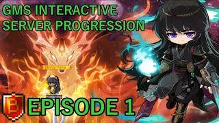 INTERACTIVE WITHOUT THE INTERACTING?! - MapleStory GMS Interactive Progression Episode 1