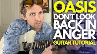 Don't Look Back In Anger by Oasis Guitar Tutorial - Guitar Lessons with Stuart!