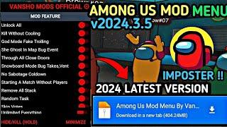 Among Us Mod Menu v2024.3.5New Features-Among Us Mod Apk v2024.3.5