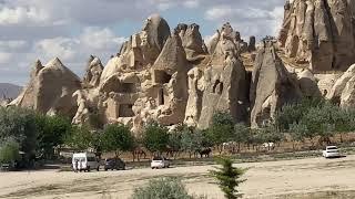  Вы ТАКОГО не ВИДЕЛИ  уникальная Каппадокия Турция ЖИЗНЬ в ПЕШЕРАХ  Cappadocia Turkish  07.07.2021