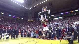 Texas Tech Football Dunk Contest