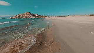 Naxos Beaches During Winter FPV tour