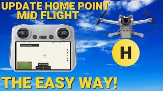 DJI Mini 3 Pro update home point - The EASY way - THIS could save your DRONE