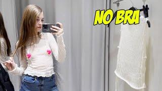 No Bra Try On Haul | Gentle Spring Styles