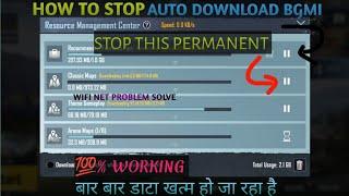  How To Disable Automatic Download In BGMI |Auto Downloding Kise Off Kare BGMI|PUBG