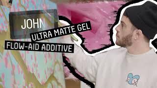Experience Ultra Matte Gel with John  | Liquitex