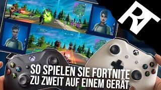 Xbox - So nutzt du den Splitscreen-Modus in Fortnite - So spielt man SPLIT SCREEN in Fortnite