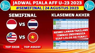 Jadwal Semifinal Piala AFF U23 2023 - Timnas Indonesia vs Thailand - Piala AFF U23 2023 - Live SCTV