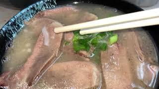 Beef Tongue Rice Noodles Soup 不禁令人唏噓 絕響中的 群記清湯牛舌