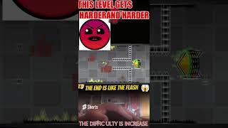 Geometry Dash: It Gets Harder and Harder and Harder and Harder #shorts
