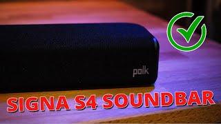 Polk Signa S4 Soundbar - Polk Knows Their Audio