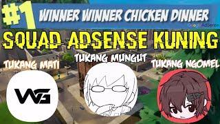 Fortnite Indonesia Uhuy - SQUAD ADSENSE KUNING feat. MILYHYA, WesGamers & Mr. Kopi (Full Game) #2