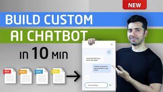 How to Build AI ChatBot with Custom Knowledge Base in 10 mins