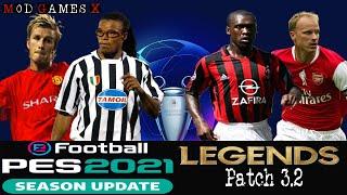   LIVE PES 2021 Legends Patch 3.?  "Classic patch ModGamesX LEGENDS PATCH V3.?