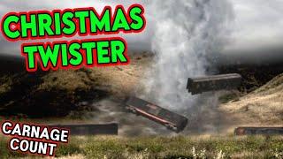 Christmas Twister AKA F6: Twister (2012) Carnage Count