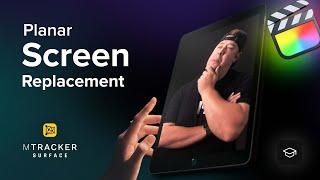 Easy screen replacement in Final Cut Pro — mTracker Surface Tutorial — MotionVFX