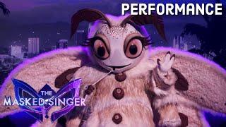 Poodle Moth sings “Unwritten” from The Hills | THE MASKED SINGER | SEASON 11