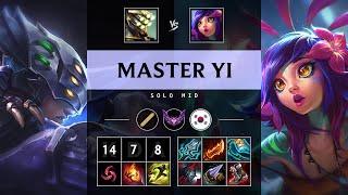 Master Yi Mid vs Neeko - KR Master Patch 25.04