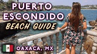 Puerto Escondido, Oaxaca: Complete Guide to the Beaches. (Mexico Travel Vlog)