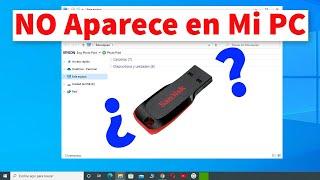 Memoria USB No Aparece en Mi PC Solución 2022