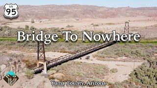 An Abandoned Bridge in the Desert - The McPhaul Suspension Bridge
