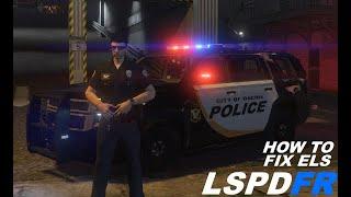 Grand Theft Auto V - LSPDFR - How To Fix ELS Problems - FAST and EASY