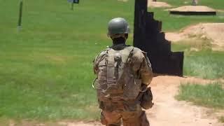 U.S. Army Soldiers conduct Fire Team Live Fire