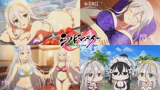 Senran Kagura: New Link - 4-Koma Shinomas (Día del Oppai 2021) - Todas las escenas.