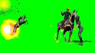 Horse Emote FF || Free Fire Green Screen Video || Free Fire Animation Video