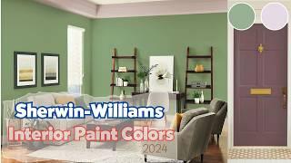 Sherwin-Williams Interior Paint Colors for 2024: Familiar Favorites