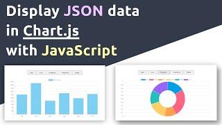 Display JSON data in Chart.js with JavaScript | Change dynamically the chart types in Chart.js