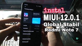 Instal MIUI V12.0.1.0 - GLOBAL STABLE  | Redmi Note 7