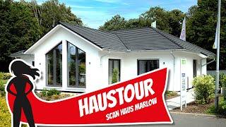 Günstiger Bungalow mit WOW-Wohnraum für Familien von Scan Haus Marlow | Haustour | Hausbau Helden