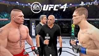 UFC 4 - Todd Duffee vs. Brock Lesnar - For The UFC Heavyweight Championship | PS5™ [4K60]