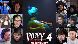 YouTubers Reaction On Poppy Playtime Chapter 4 Meeting Doey