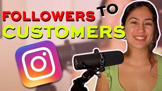 How To Turn Instagram Followers Into Customers (In 2023)