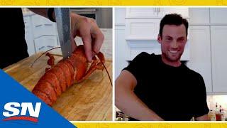 Brian Dumoulin Cooks Lobster Thermidor | NHL Skates & Plates