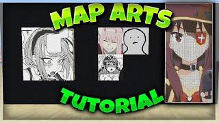 How to make Map art | Easy and simple