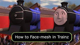 How to face-mesh in Trainz