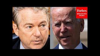 Rand Paul Accuses Biden Of Creating 'Ministry Of Truth' At DHS