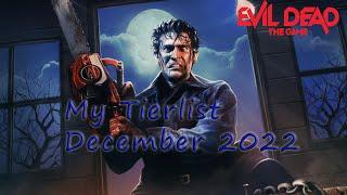 Evil Dead The Game Tier list 2022