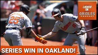 Craig Kimbrel shuts down the A's this time and the Orioles win the series!