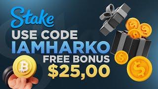 Stake Promo Code | Stake Promo Code 2024 | UP TO $250 ON STAKE | FREE BONUS $25