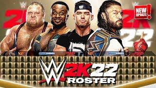 WWE 2K22 Official Roster New Update All Superstars So Far! (WWE 2K22 News)