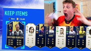 RONALDO & MESSI IN THE BEST TOTY PACK OPENING EVER SEEN - FIFA 19