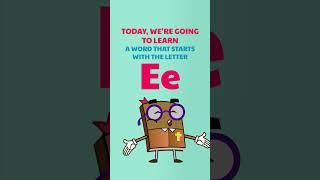 It's Little Learners Day!  Today, our little ones are exploring the letter E #abcs #kidsmoment