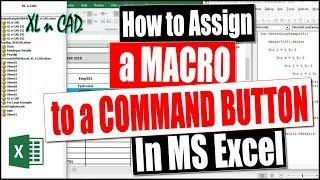 How to Assign Macro to a Command Button in Excel